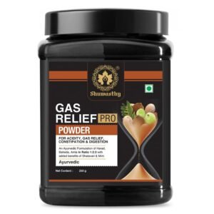 SHUWASTHY Gas Relief Pro Powder Gas Relief, Acidity Relief Ayurvedic Health Care Powder (250 g)
